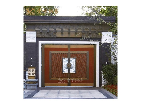 愛(ài)唯銅門(mén)-別墅入戶銅門(mén)