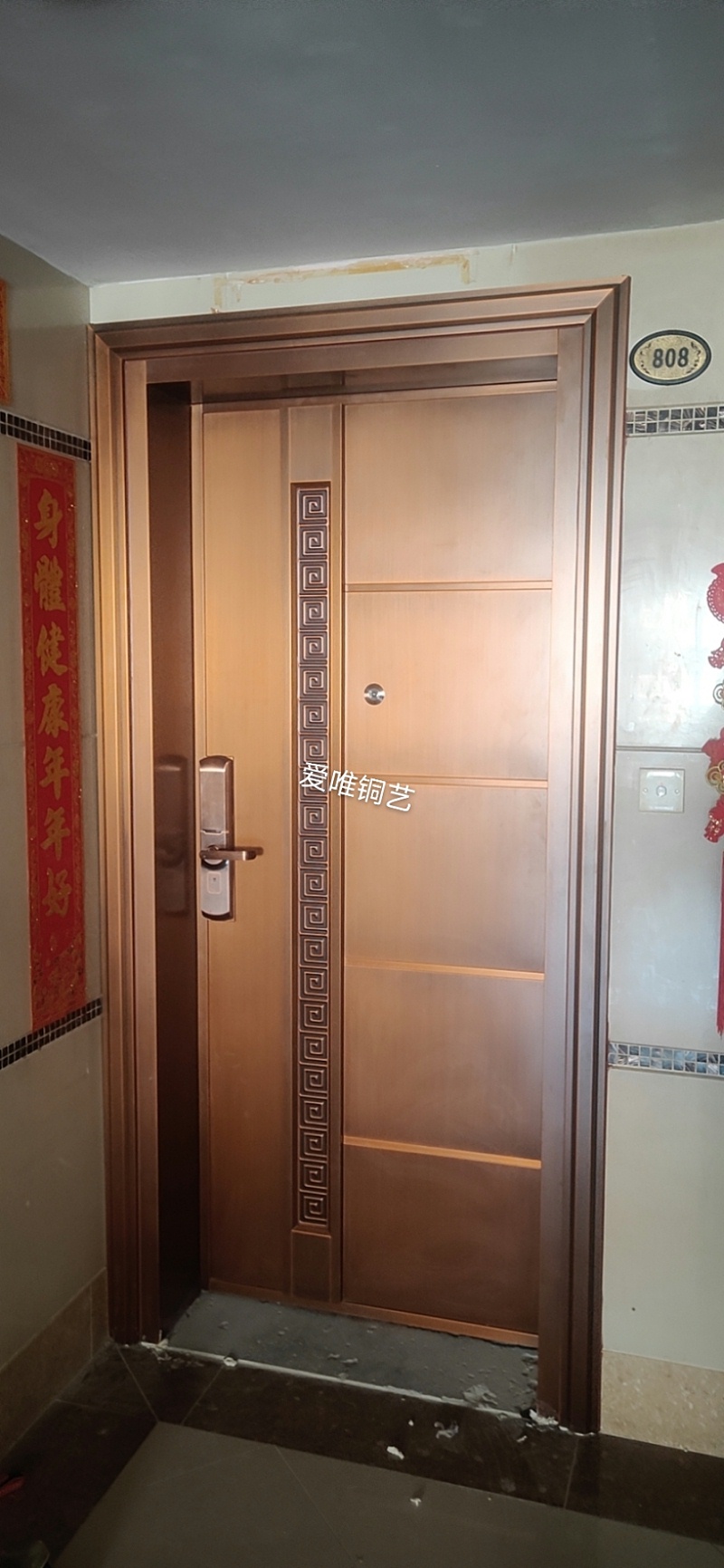 韓式風格銅門 (3)