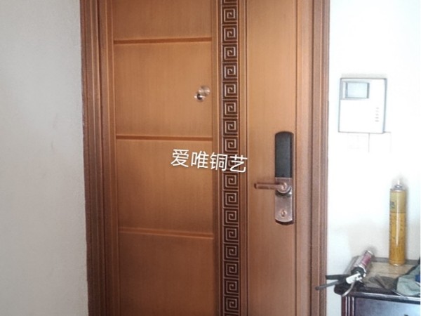 廣東銅門廠家愛唯銅藝——別墅銅門定制韓式風格銅門