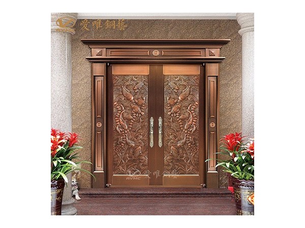 愛(ài)唯銅藝--入戶銅門(mén)