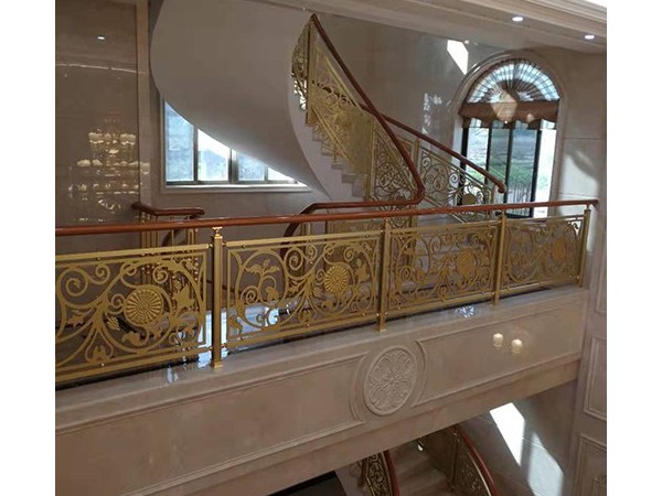 自建別墅如何選擇銅樓梯扶手？