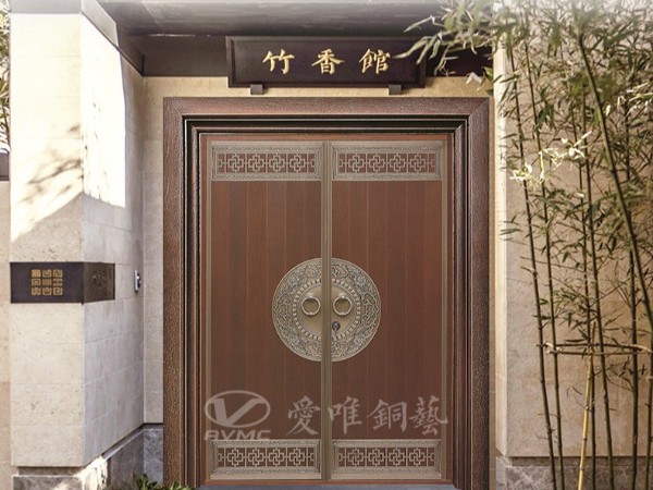 廣東別墅銅門廠家愛唯銅藝的焊接工藝是質量保障