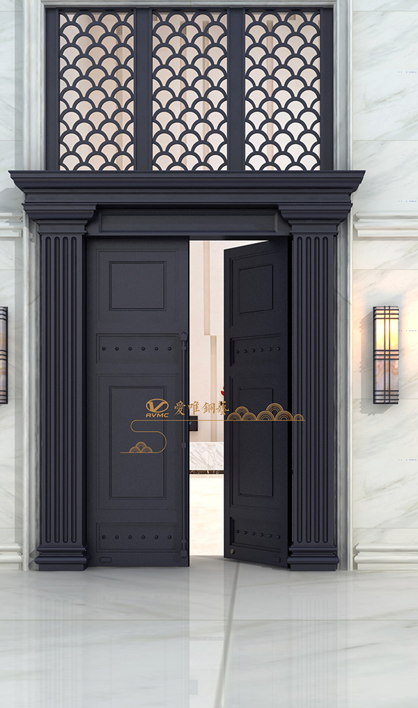 別墅庭院銅門(mén)