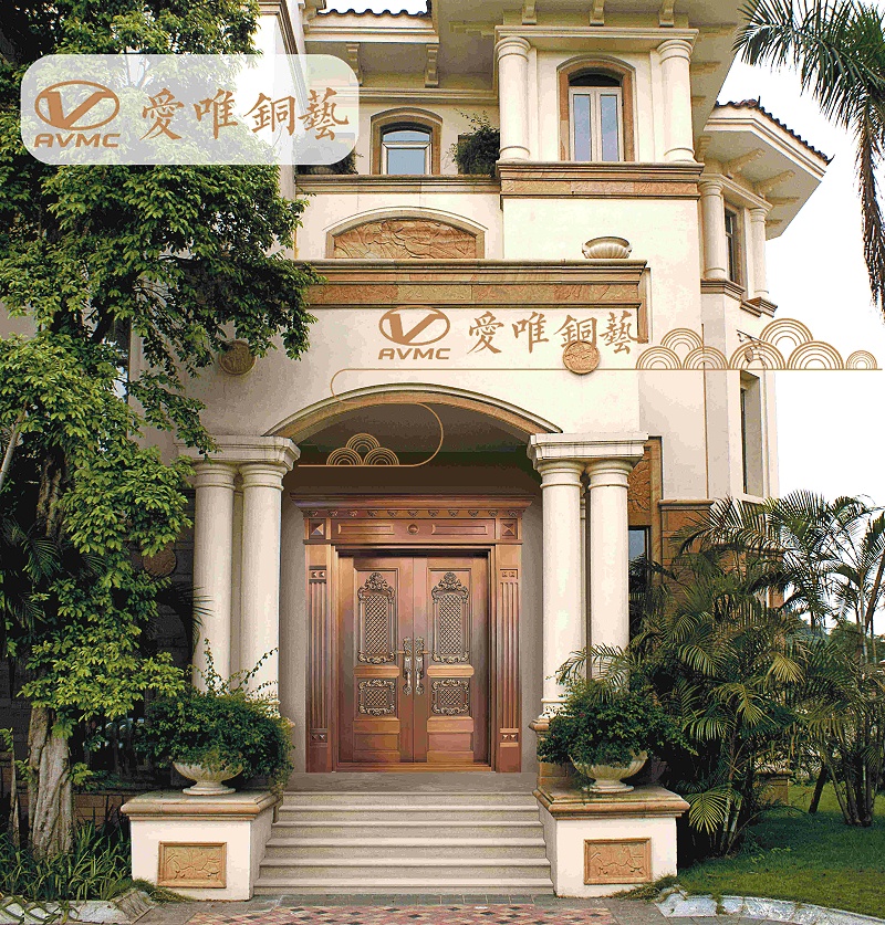 愛(ài)唯銅門(mén)歐式銅門(mén)