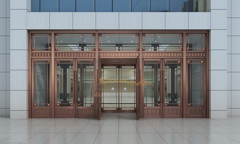 愛唯銅門酒店銅門